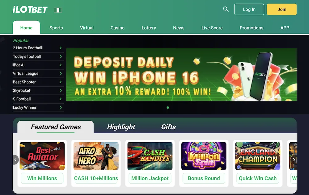 Ilot bet 2025 real betting for Nigeria